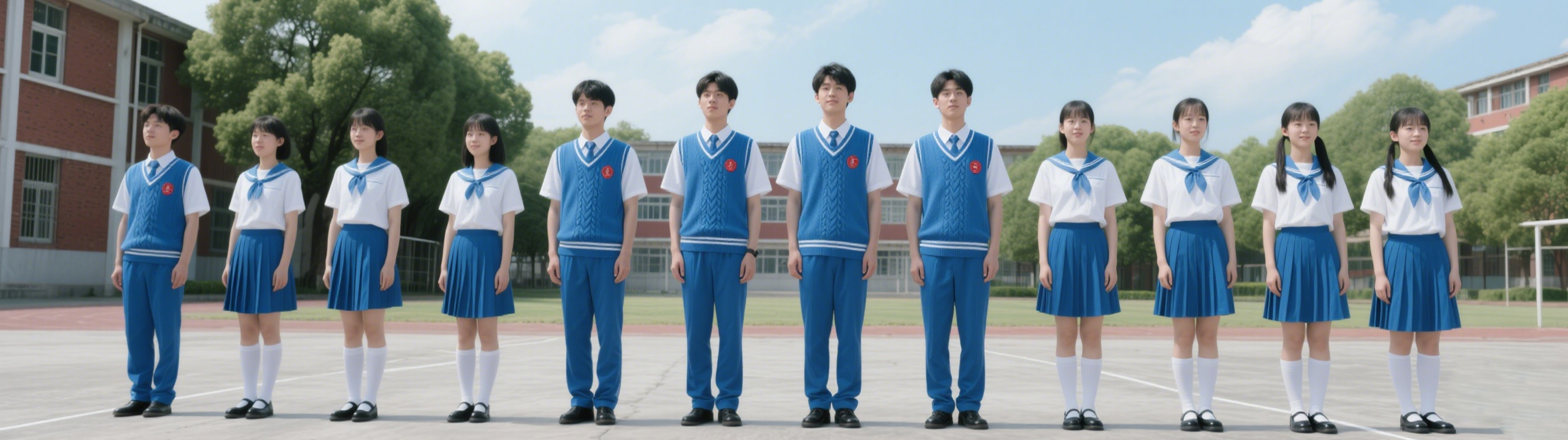 高中生校服